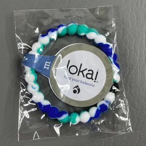 Lokai Bracelets Dark Blue Teal Green Tie-Dye Theme New Sealed NWT